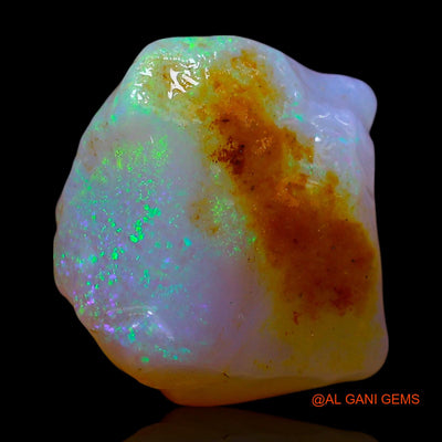 7.00 Cts Natural Australian Fire Opal Loose Gemstone Fancy Rough 11x12x7 mm RF-247