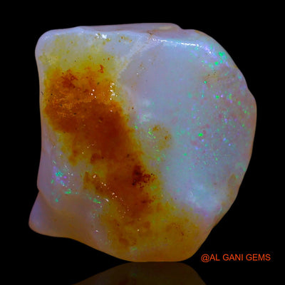 7.00 Cts Natural Australian Fire Opal Loose Gemstone Fancy Rough 11x12x7 mm RF-247