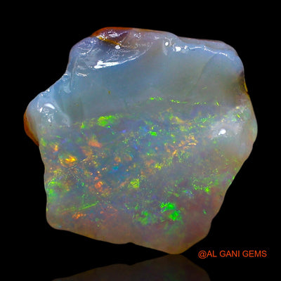 5.00 Cts Natural Australian Fire Opal Loose Gemstone Fancy Rough 13x12x9 mm RF-248