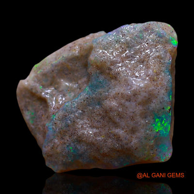 Natural Untreated Fire Opal Loose Gemstone Fancy Rough From Australia 4.00 Cts 15x13x4 mm RF-249