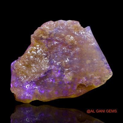 Natural Untreated Fire Opal Loose Gemstone Fancy Rough From Australia 3.00 Cts 17x13x3 mm RF-250