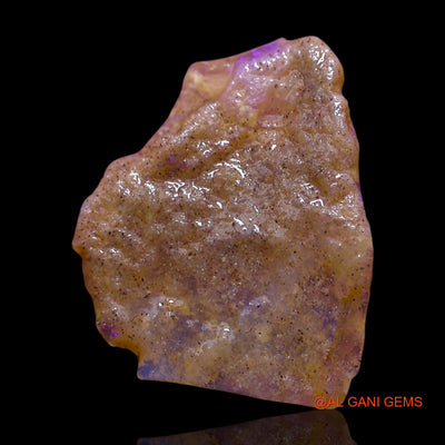 Natural Untreated Fire Opal Loose Gemstone Fancy Rough From Australia 3.00 Cts 17x13x3 mm RF-250