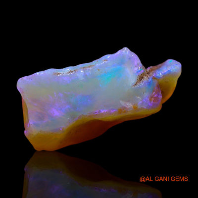 5.00 Cts Natural Australian Fire Opal Loose Gemstone Fancy Rough 17x8x7 mm RF-251