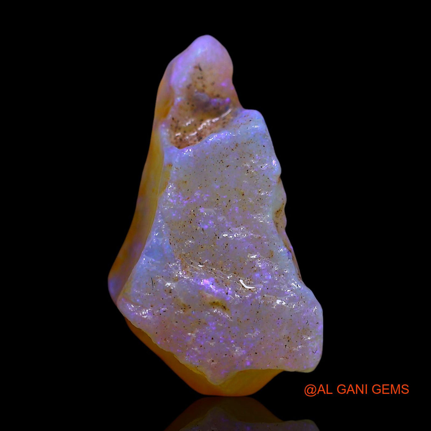 5.00 Cts Natural Australian Fire Opal Loose Gemstone Fancy Rough 17x8x7 mm RF-251