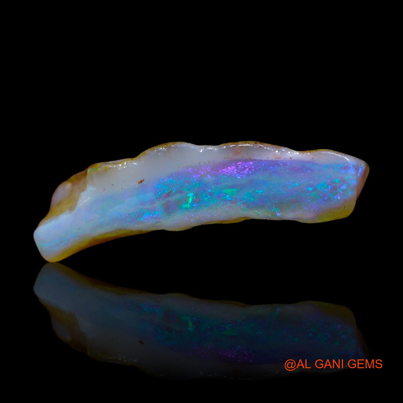 4.00 Cts Unheated Australian Fire Opal Loose Gemstone Fancy Rough Natural 18x9x4 mm RF-252