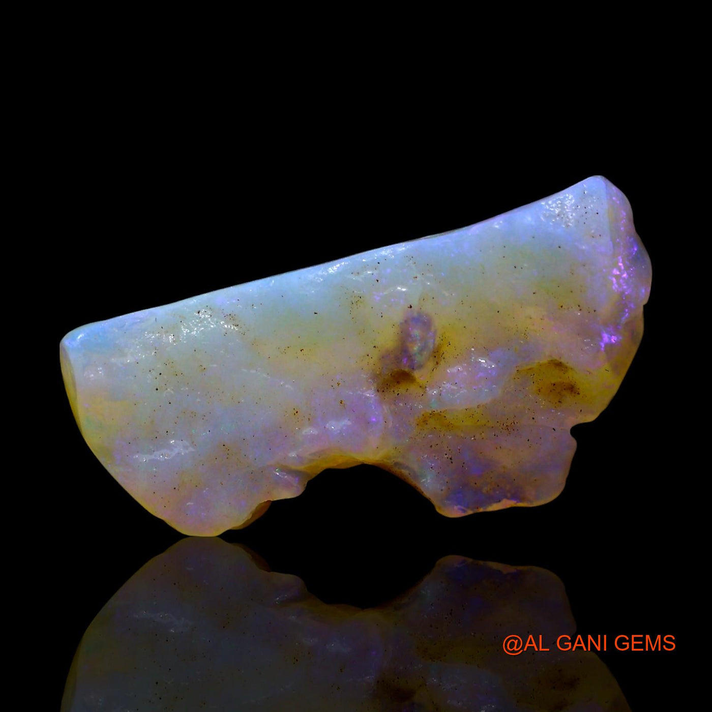 4.00 Cts Unheated Australian Fire Opal Loose Gemstone Fancy Rough Natural 18x9x4 mm RF-252