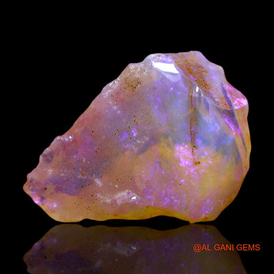 3.00 Cts Natural Australian Fire Opal Loose Gemstone Fancy Rough 16x11x4 mm RF-255