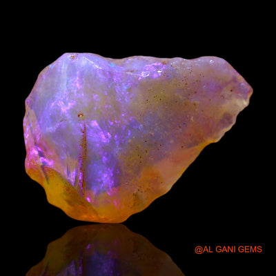 3.00 Cts Natural Australian Fire Opal Loose Gemstone Fancy Rough 16x11x4 mm RF-255