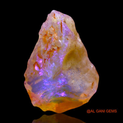 3.00 Cts Natural Australian Fire Opal Loose Gemstone Fancy Rough 16x11x4 mm RF-255