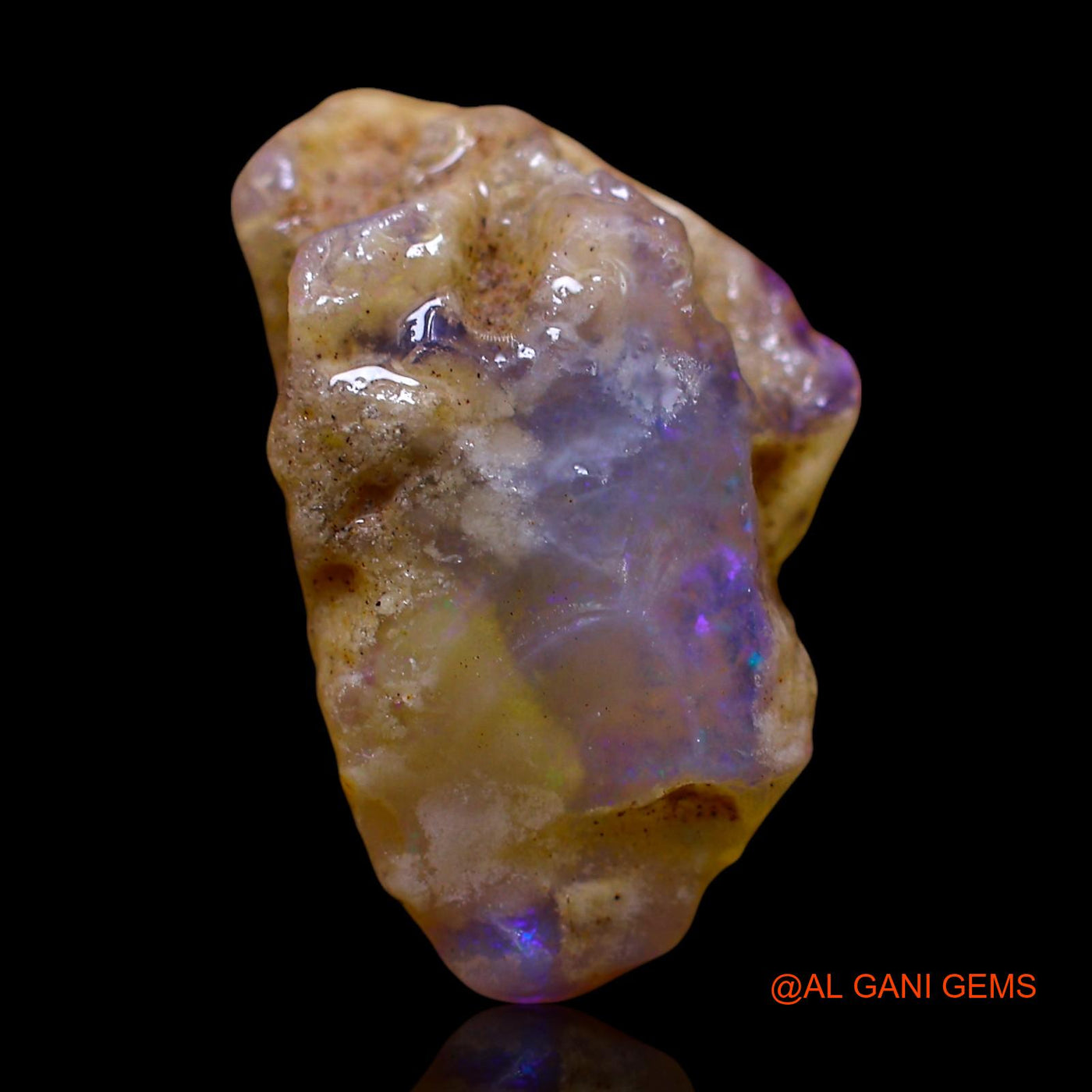6.00 Cts Natural Australian Fire Opal Fancy Rough Loose Gemstone For Jewelry 18x10x7 mm RF-25