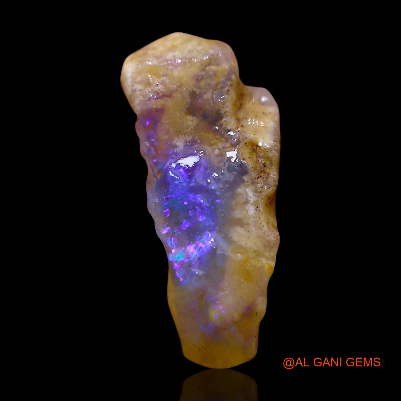 6.00 Cts Natural Australian Fire Opal Fancy Rough Loose Gemstone For Jewelry 18x10x7 mm RF-25