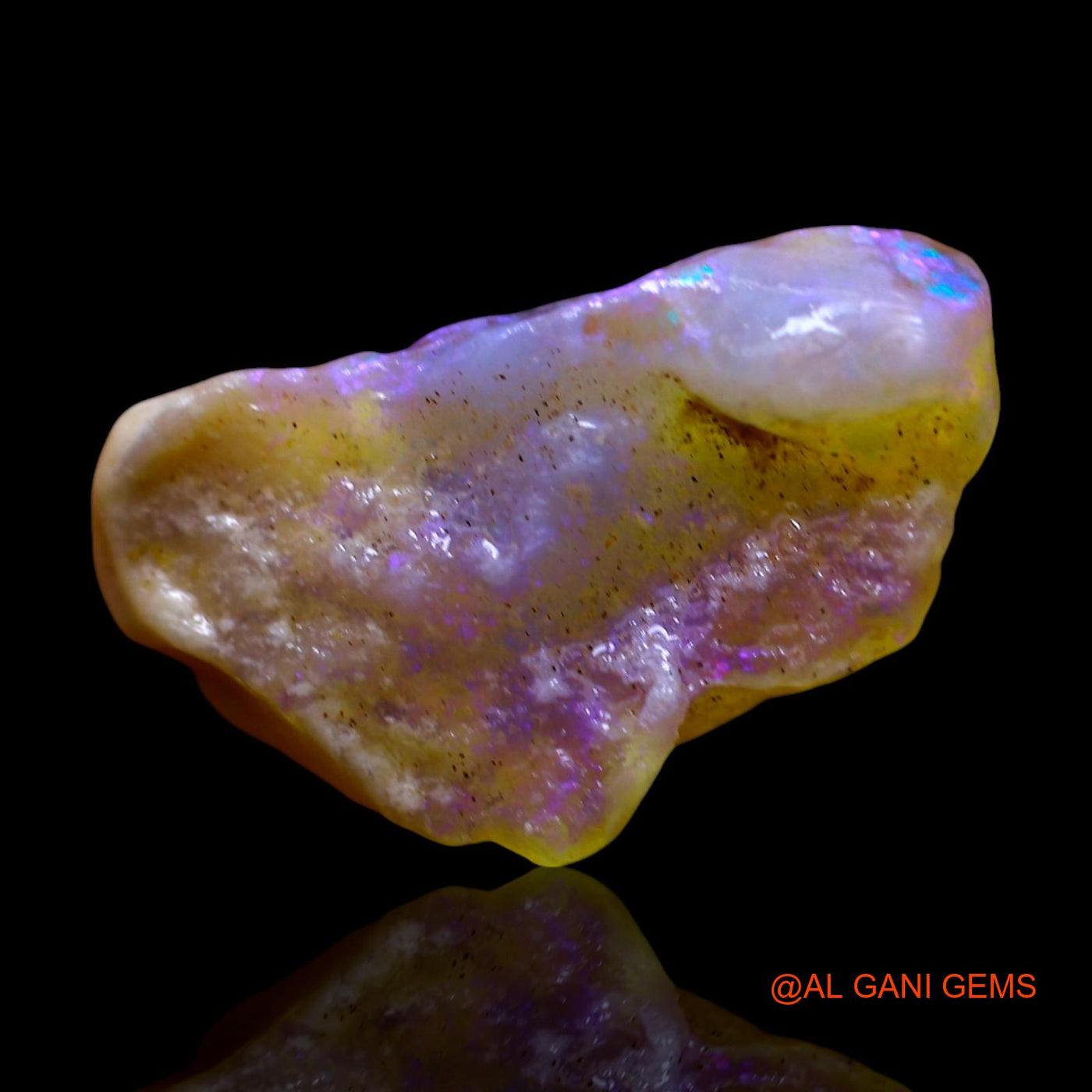 6.00 Cts Natural Australian Fire Opal Fancy Rough Loose Gemstone For Jewelry 18x10x7 mm RF-25