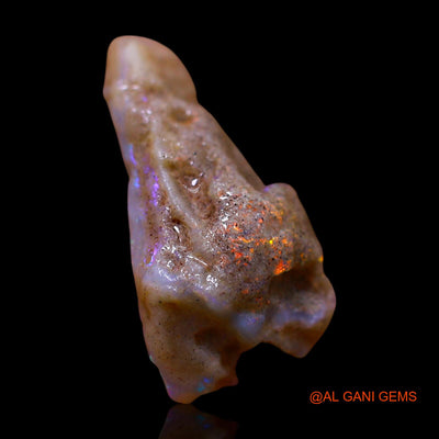 Natural Untreated Fire Opal Loose Gemstone Fancy Rough From Australia 4.00 Cts 17x9x7 mm RF-263