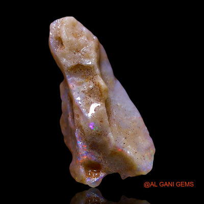 Natural Untreated Fire Opal Loose Gemstone Fancy Rough From Australia 4.00 Cts 17x9x7 mm RF-263