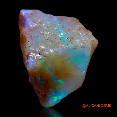 Natural Untreated Fire Opal Loose Gemstone Fancy Rough From Australia 5.00 Cts 15x11x8 mm RF-266