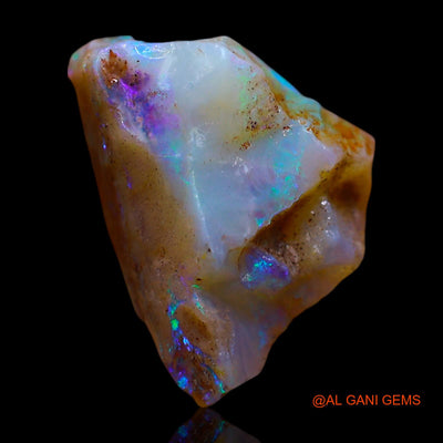 Natural Untreated Fire Opal Loose Gemstone Fancy Rough From Australia 5.00 Cts 15x11x8 mm RF-266