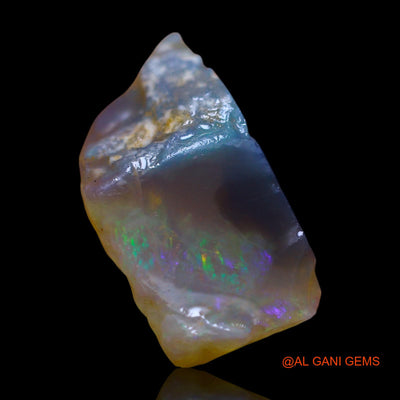7.00 Cts Natural Australian Fire Opal Loose Gemstone Fancy Rough 19x9x7 mm RF-26