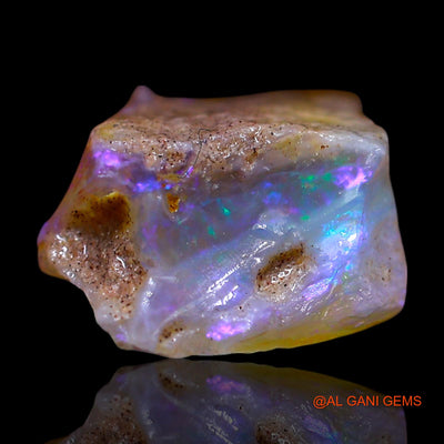 5.00 Cts Natural Australian Fire Opal Loose Gemstone Fancy Rough 13x11x6 mm RF-270