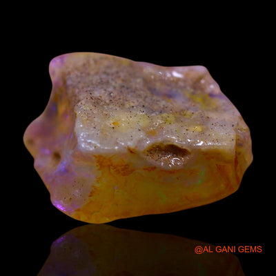 5.00 Cts Natural Australian Fire Opal Loose Gemstone Fancy Rough 13x11x6 mm RF-270