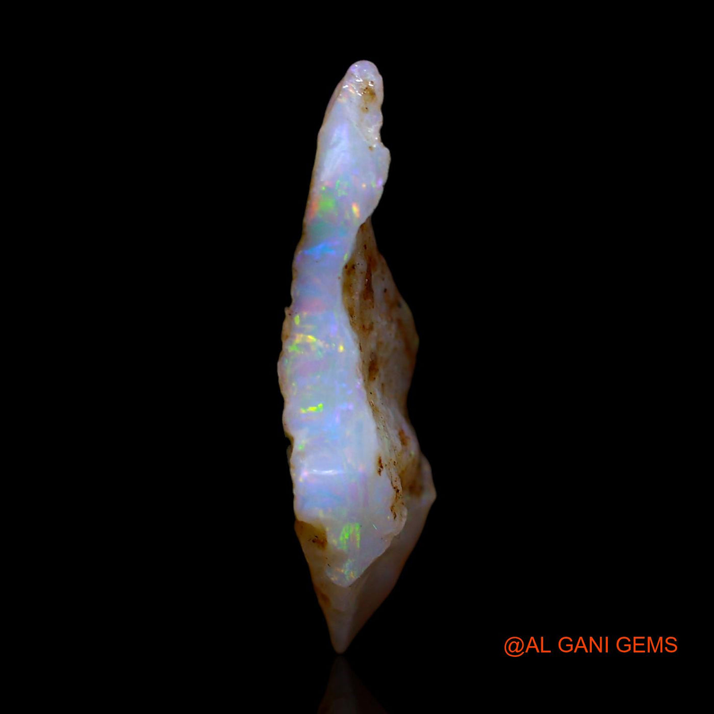 3.00 Cts Natural Australian Fire Opal Loose Gemstone Fancy Rough 21x8x4 mm RF-271
