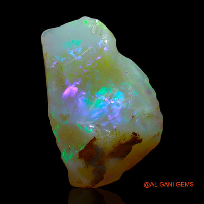 Natural Fire Opal Gemstone 5.00 Cts Loose Fancy Rough From Australia 15x9x6 mm RF-272