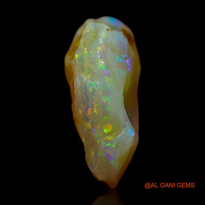 Natural Fire Opal Gemstone 5.00 Cts Loose Fancy Rough From Australia 15x9x6 mm RF-272