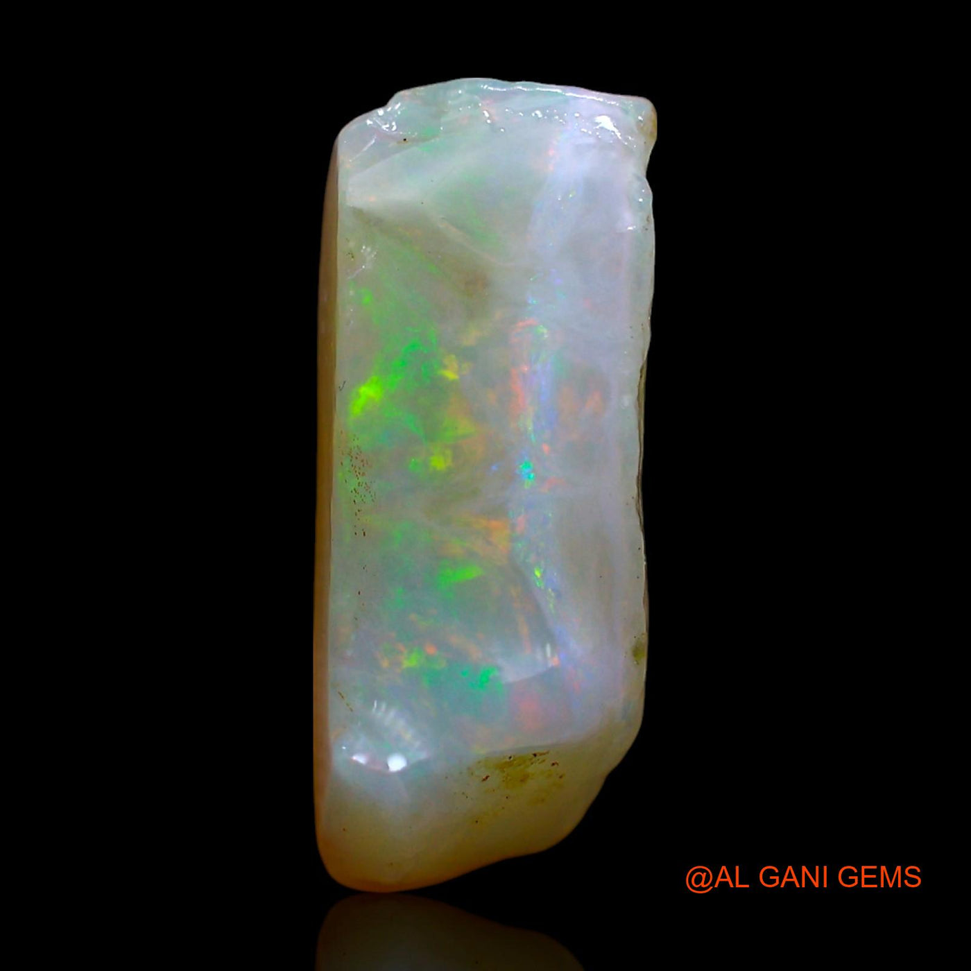6.00 Cts Natural Australian Fire Opal Loose Gemstone Fancy Rough 17x8x6 mm RF-273