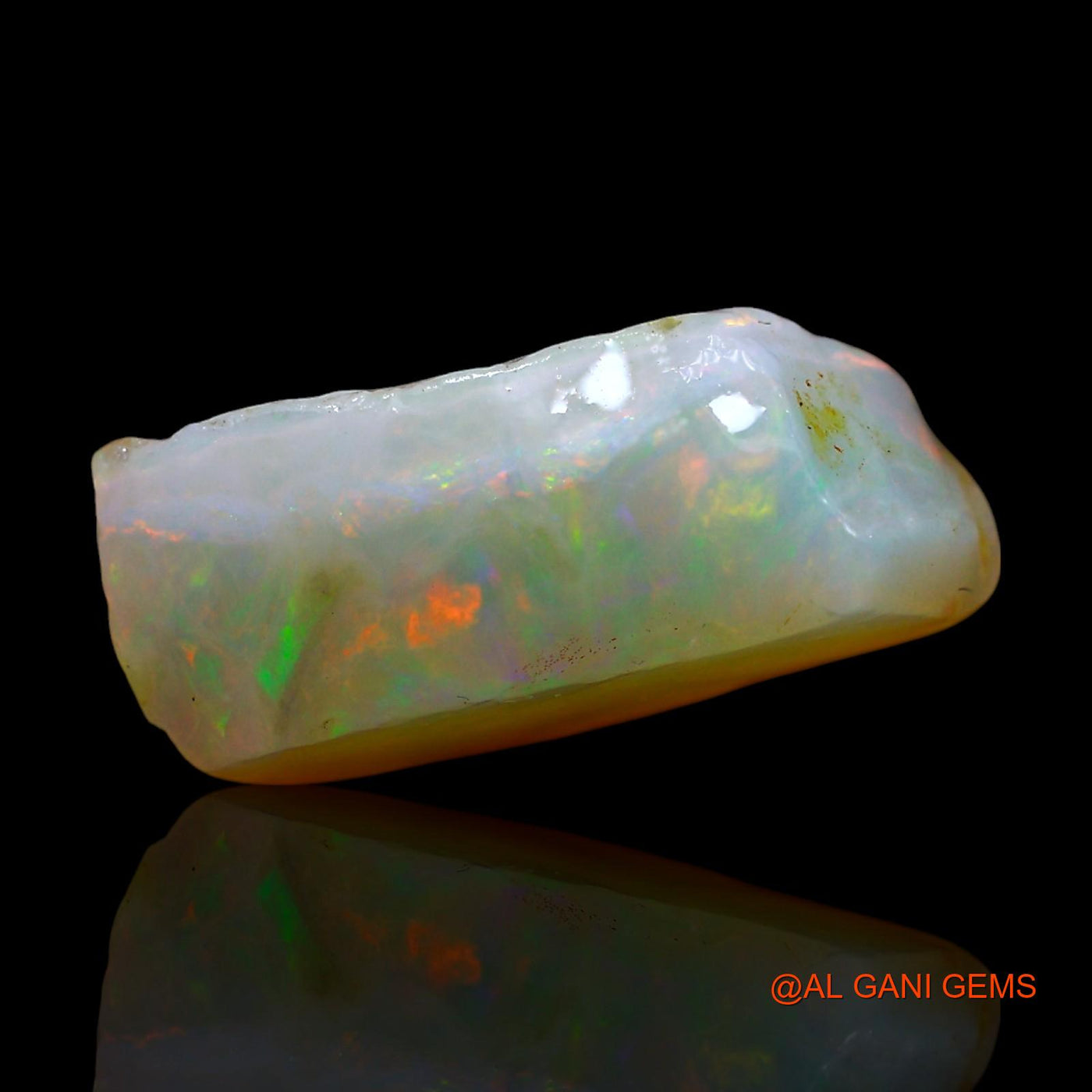 6.00 Cts Natural Australian Fire Opal Loose Gemstone Fancy Rough 17x8x6 mm RF-273