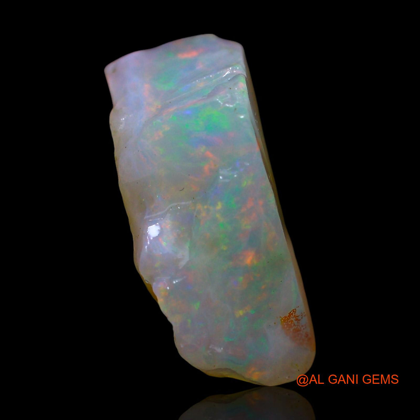 6.00 Cts Natural Australian Fire Opal Loose Gemstone Fancy Rough 17x8x6 mm RF-273