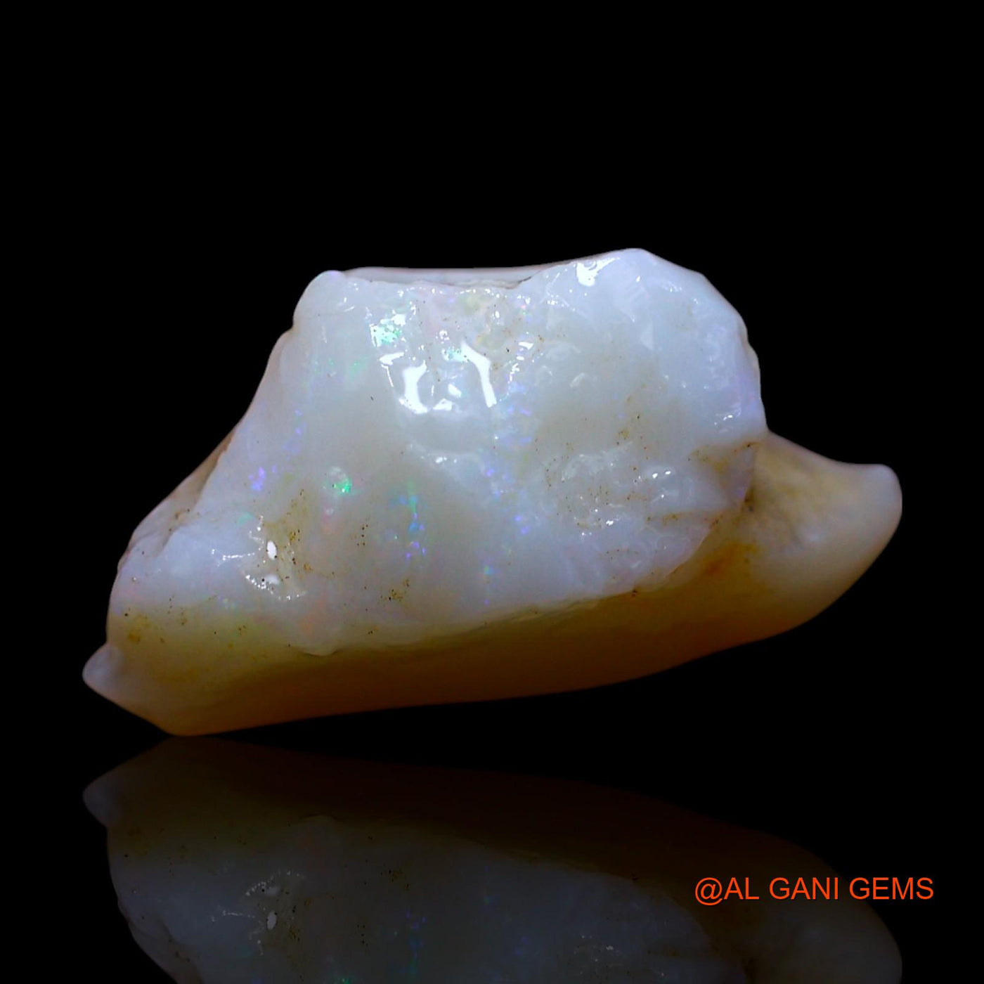 Natural Untreated Fire Opal Loose Gemstone Fancy Rough From Australia 6.00 Cts 17x8x8 mm RF-274