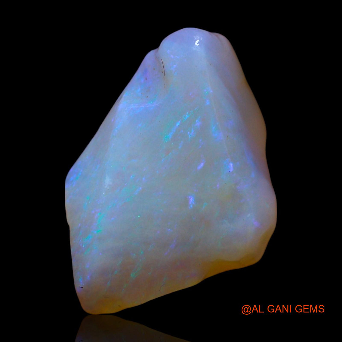 Natural Fire Opal Gemstone 6.00 Cts Loose Fancy Rough From Australia 16x11x8 mm RF-275