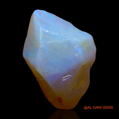 Natural Fire Opal Gemstone 6.00 Cts Loose Fancy Rough From Australia 16x11x8 mm RF-275