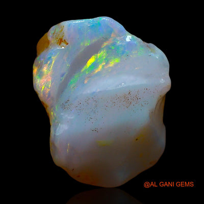 Natural Fire Opal Gemstone 6.00 Cts Loose Fancy Rough From Australia 14x10x10 mm RF-278