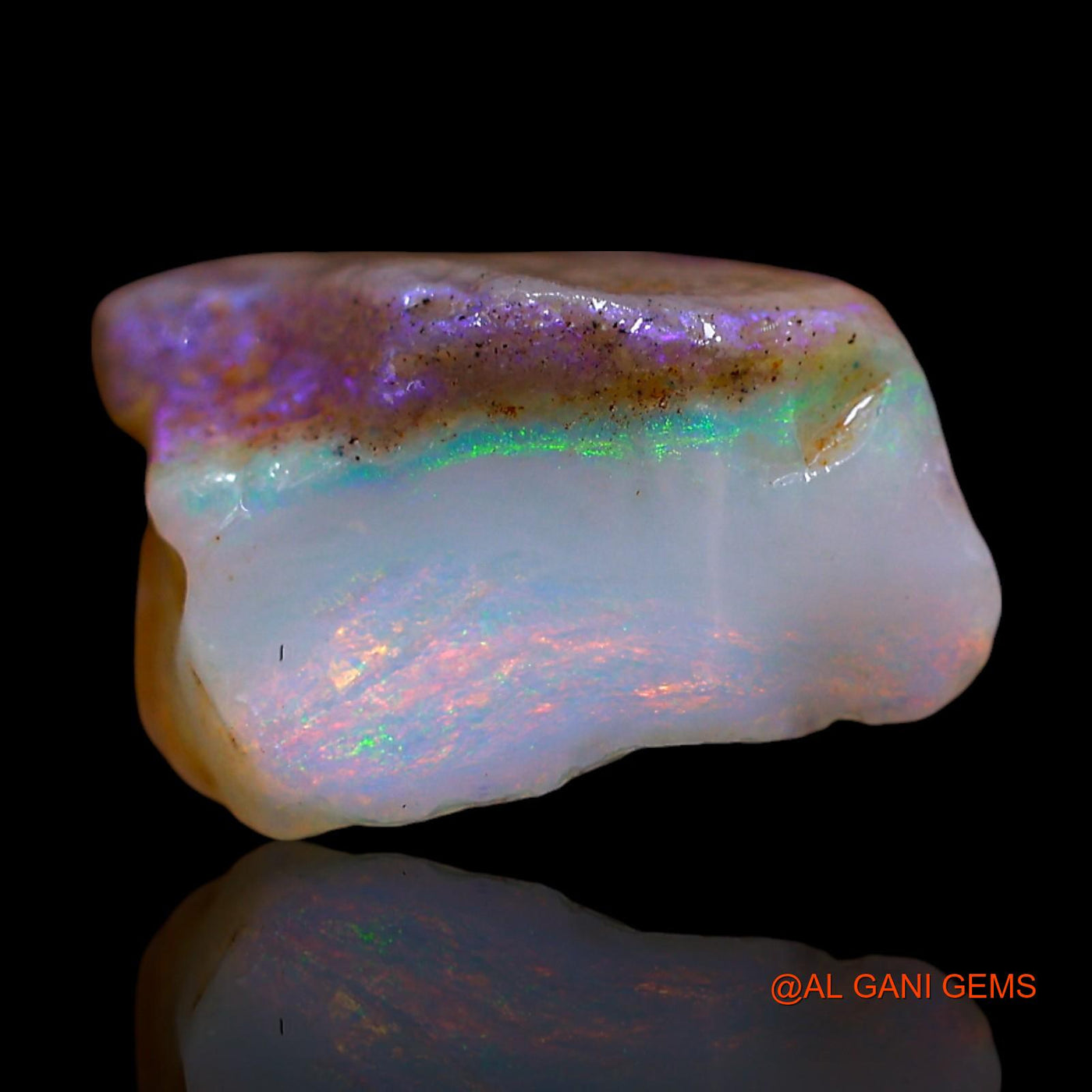 6.00 Cts Unheated Australian Fire Opal Loose Gemstone Fancy Rough Natural 12x11x7 mm RF-279