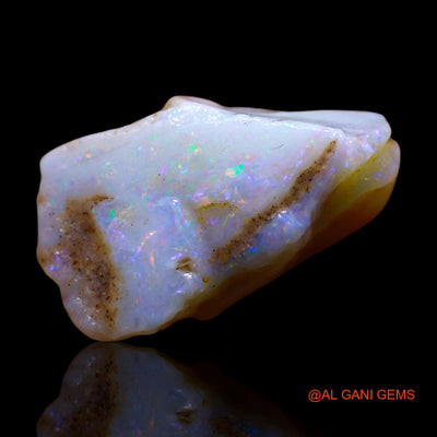 6.00 Cts Natural Australian Fire Opal Loose Gemstone Fancy Rough 17x10x8 mm RF-27