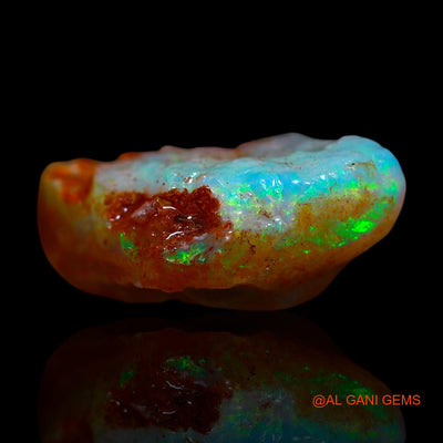 5.00 Cts Natural Australian Fire Opal Fancy Rough Loose Gemstone For Jewelry 17x11x6 mm RF-281