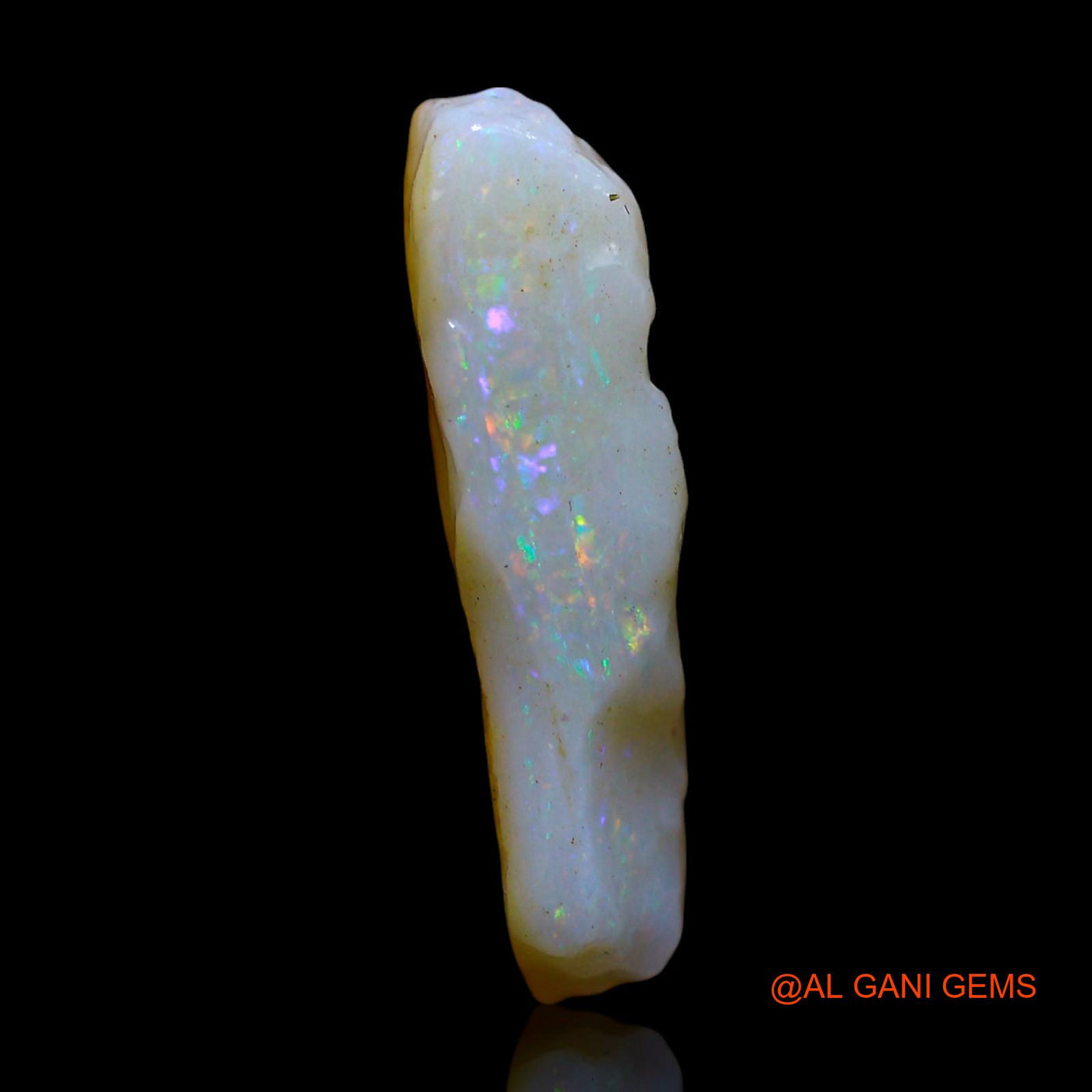4.00 Cts Natural Australian Fire Opal Loose Gemstone Fancy Rough 16x8x4 mm RF-282