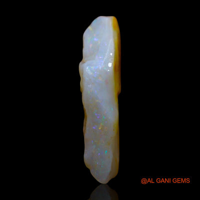 4.00 Cts Natural Australian Fire Opal Loose Gemstone Fancy Rough 16x8x4 mm RF-282