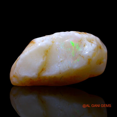 Natural Untreated Fire Opal Loose Gemstone Fancy Rough From Australia 2.00 Cts 16x10x3 mm RF-285