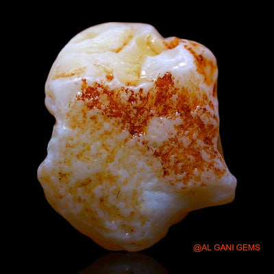 Natural Untreated Fire Opal Loose Gemstone Fancy Rough From Australia 2.00 Cts 16x10x3 mm RF-285