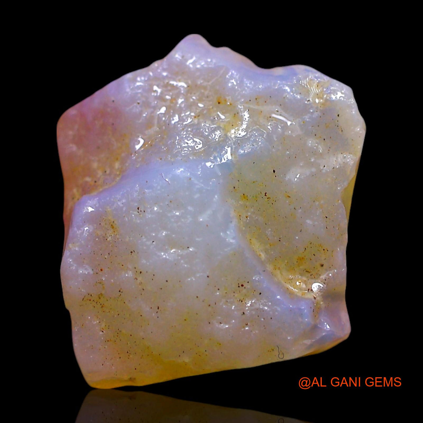6.00 Cts Unheated Australian Fire Opal Loose Gemstone Fancy Rough Natural 14x12x6 mm RF-294