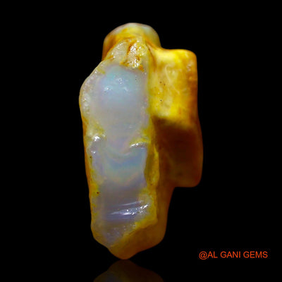 5.00 Cts Natural Australian Fire Opal Loose Gemstone Fancy Rough 14x13x6 mm RF-295