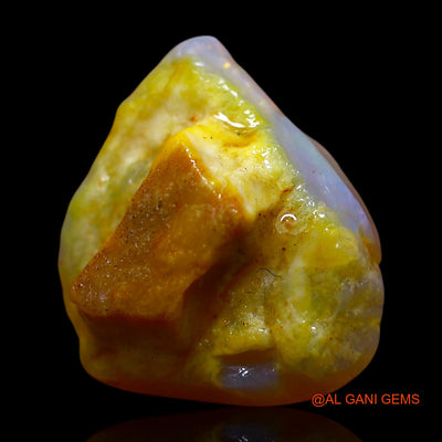 5.00 Cts Natural Australian Fire Opal Loose Gemstone Fancy Rough 14x13x6 mm RF-295