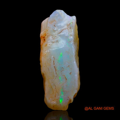Natural Untreated Fire Opal Loose Gemstone Fancy Rough From Australia 4.00 Cts 15x6x6 mm RF-297