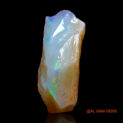 Natural Untreated Fire Opal Loose Gemstone Fancy Rough From Australia 4.00 Cts 15x6x6 mm RF-297