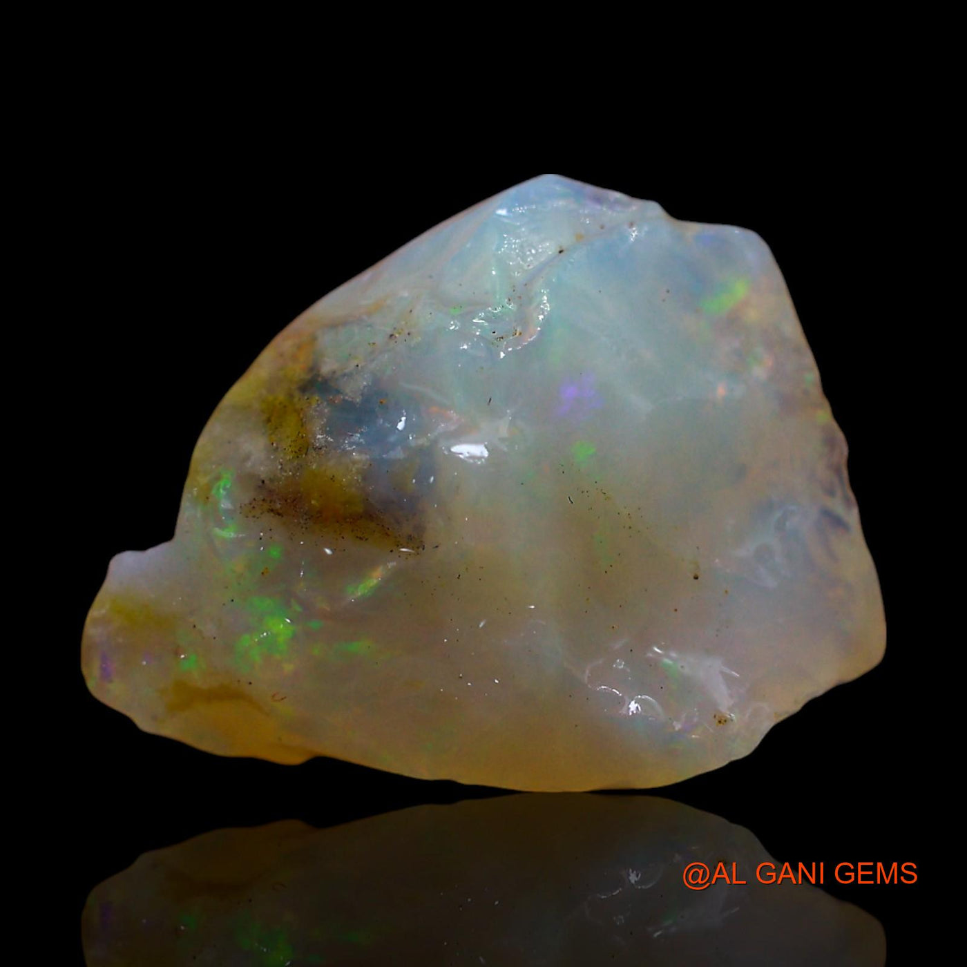 5.00 Cts Natural Australian Fire Opal Loose Gemstone Fancy Rough 14x10x6 mm RF-298