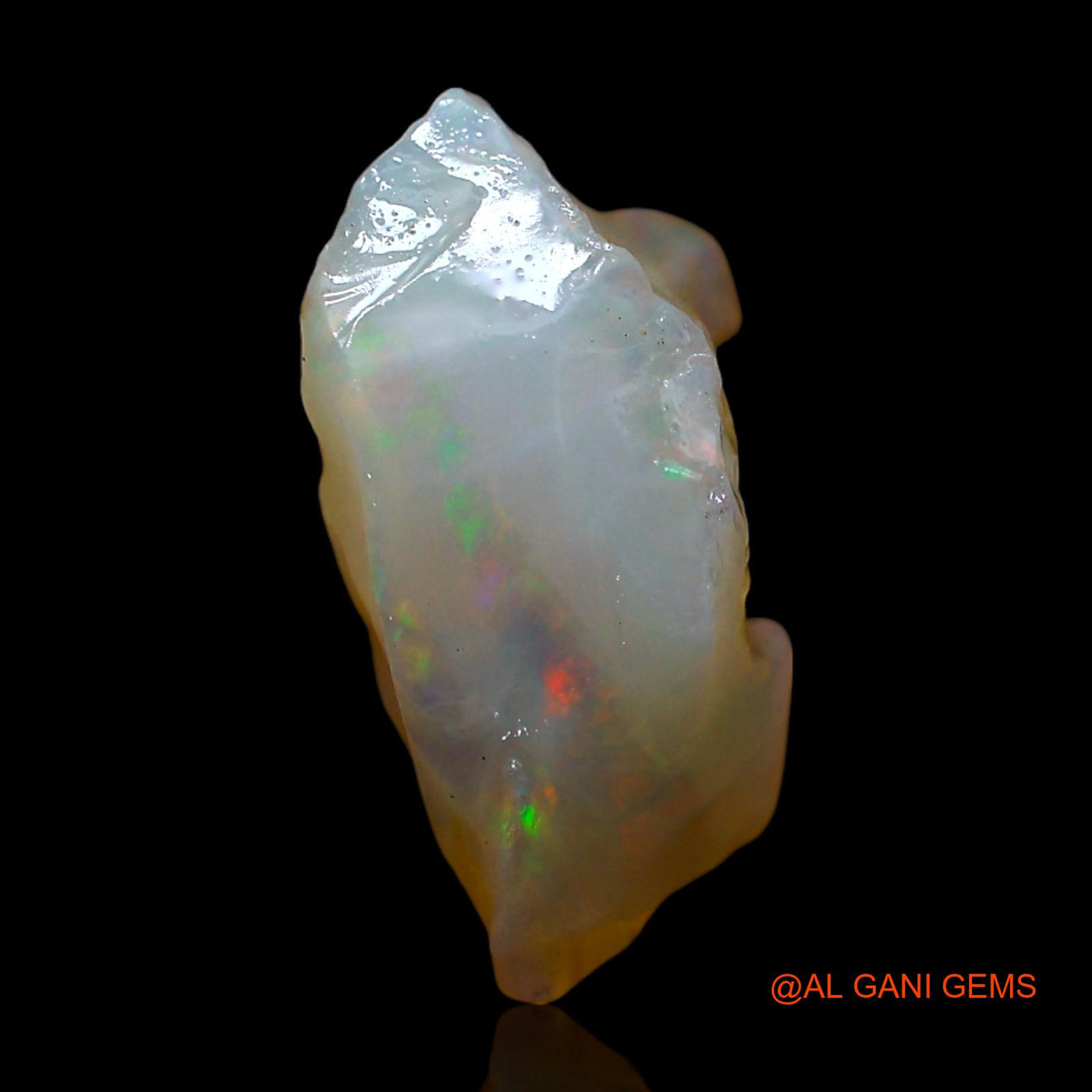 5.00 Cts Natural Australian Fire Opal Loose Gemstone Fancy Rough 14x10x6 mm RF-298
