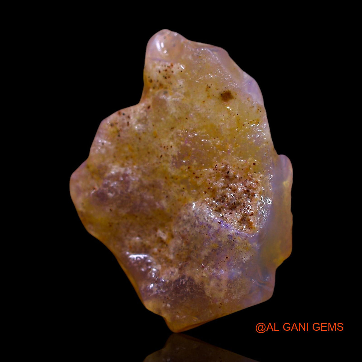 6.00 Cts Unheated Australian Fire Opal Loose Gemstone Fancy Rough Natural 18x13x6 mm RF-29