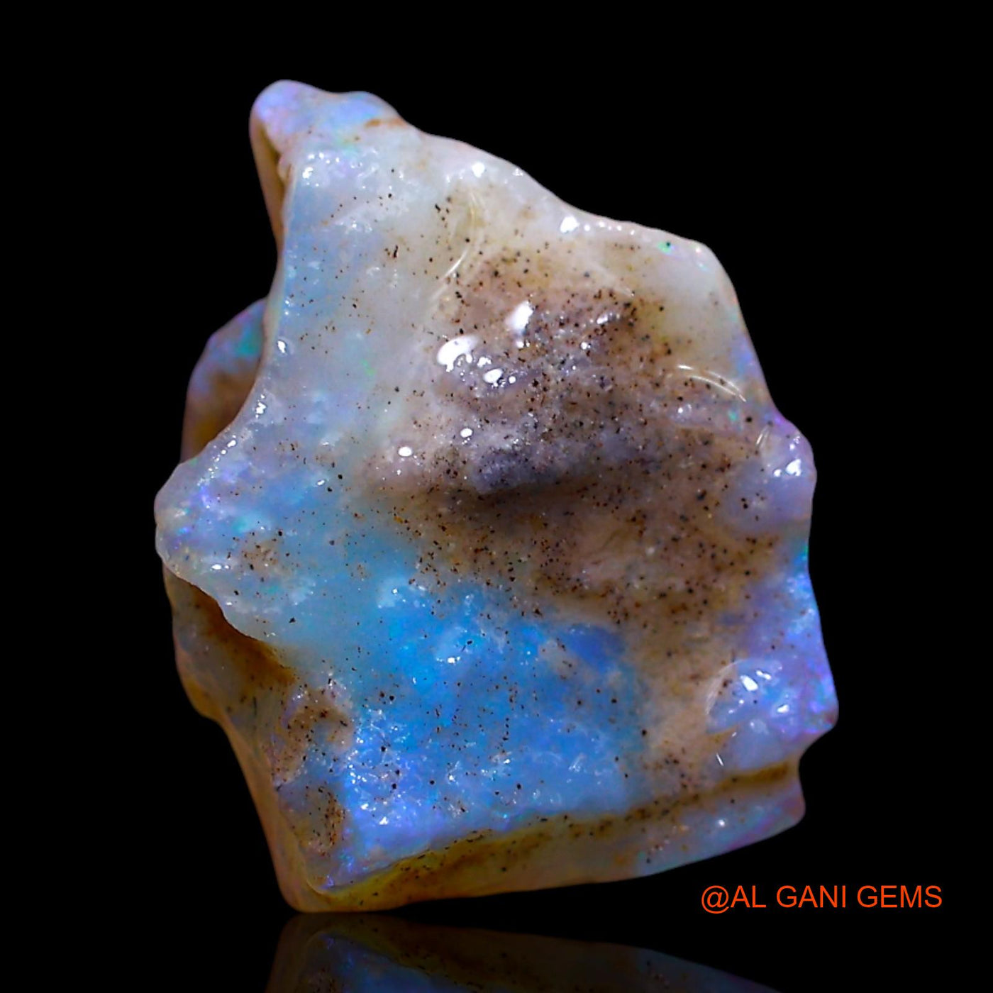 5.00 Cts Natural Australian Fire Opal Loose Gemstone Fancy Rough 14x11x6 mm RF-300