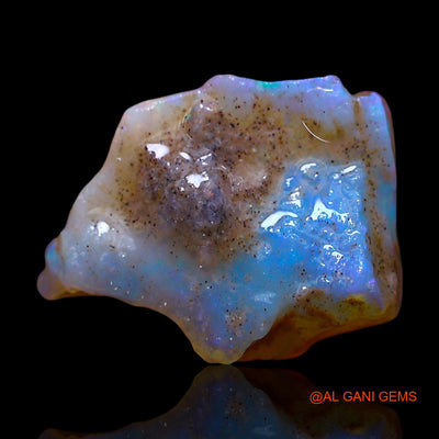 5.00 Cts Natural Australian Fire Opal Loose Gemstone Fancy Rough 14x11x6 mm RF-300